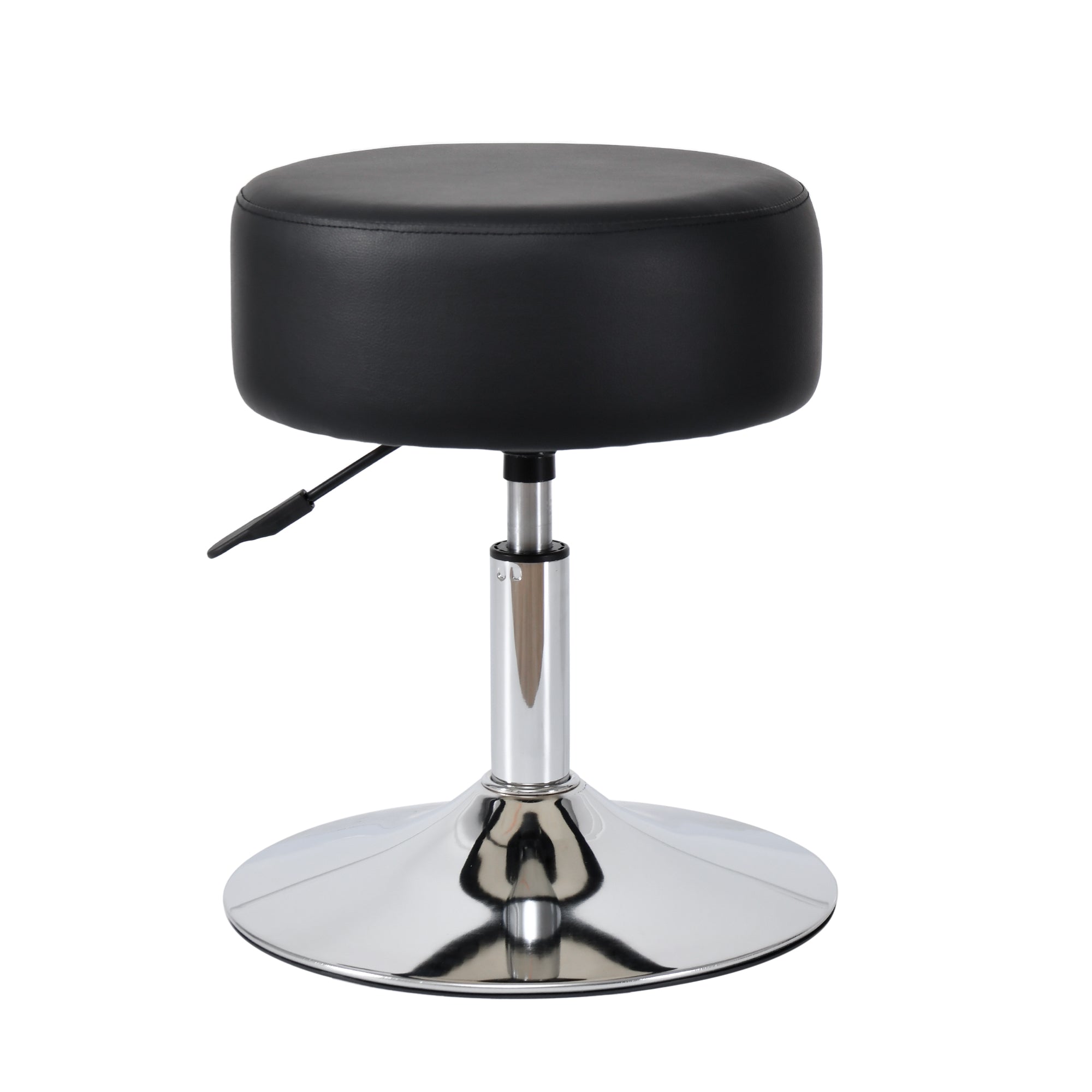 Drehhocker Sitzhocker Hocker RUND höhenverstellbar drehbar aus Kunstleder Farbauswahl Duhome 428S
