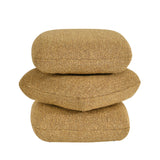 Load image into Gallery viewer, Duhome Sitzhocker aus Bouclé Stoff Ottoman 360° Drehbar Polsterhocker Modern Hocker für Wohnzimmer Schlafzimmer Flur, 9272