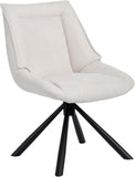 Load image into Gallery viewer, Duhome Esszimmerstuhl, Chenille-Stoff, 180° drehbar Automatische Rückstellfunktion, als Bürostuhl, Schminktischstuhl, Lounge Stuhl, 8626A