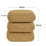 Load image into Gallery viewer, Duhome Sitzhocker aus Bouclé Stoff Ottoman 360° Drehbar Polsterhocker Modern Hocker für Wohnzimmer Schlafzimmer Flur, 9272