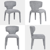 Load image into Gallery viewer, Duhome Essstuhl 2er Set Küchenstuhl Vollbedeckung Bouclé Material Leicht Luxus minimalistischer Stil für Küchen Wohnzimmer Schlafzimmer Max Ladung bis 130 kg, 8645A