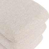 Load image into Gallery viewer, Duhome Sitzhocker aus Bouclé Stoff Ottoman 360° Drehbar Polsterhocker Modern Hocker für Wohnzimmer Schlafzimmer Flur, 9272