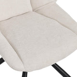 Load image into Gallery viewer, Duhome Esszimmerstuhl, Chenille-Stoff, 180° drehbar Automatische Rückstellfunktion, als Bürostuhl, Schminktischstuhl, Lounge Stuhl, 8626A