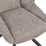 Load image into Gallery viewer, Duhome Esszimmerstuhl, Chenille-Stoff, 180° drehbar Automatische Rückstellfunktion, als Bürostuhl, Schminktischstuhl, Lounge Stuhl, 8626A