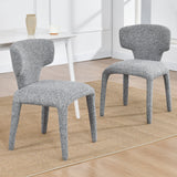Load image into Gallery viewer, Duhome Essstuhl 2er Set Küchenstuhl Vollbedeckung Bouclé Material Leicht Luxus minimalistischer Stil für Küchen Wohnzimmer Schlafzimmer Max Ladung bis 130 kg, 8645A