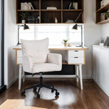 Load image into Gallery viewer, Duhome Bürostuhl Schreibtischstuhl aus Kordsamt, Drehstuhl Schminktisch Stuhl Höhenverstellbar Computerstuhl 9-237