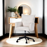 Load image into Gallery viewer, Duhome Bürostuhl Schreibtischstuhl aus Kordsamt, Drehstuhl Schminktisch Stuhl Höhenverstellbar Computerstuhl 9-237