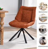 Load image into Gallery viewer, Duhome Esszimmerstuhl, Chenille-Stoff, 180° drehbar Automatische Rückstellfunktion, als Bürostuhl, Schminktischstuhl, Lounge Stuhl, 8626A